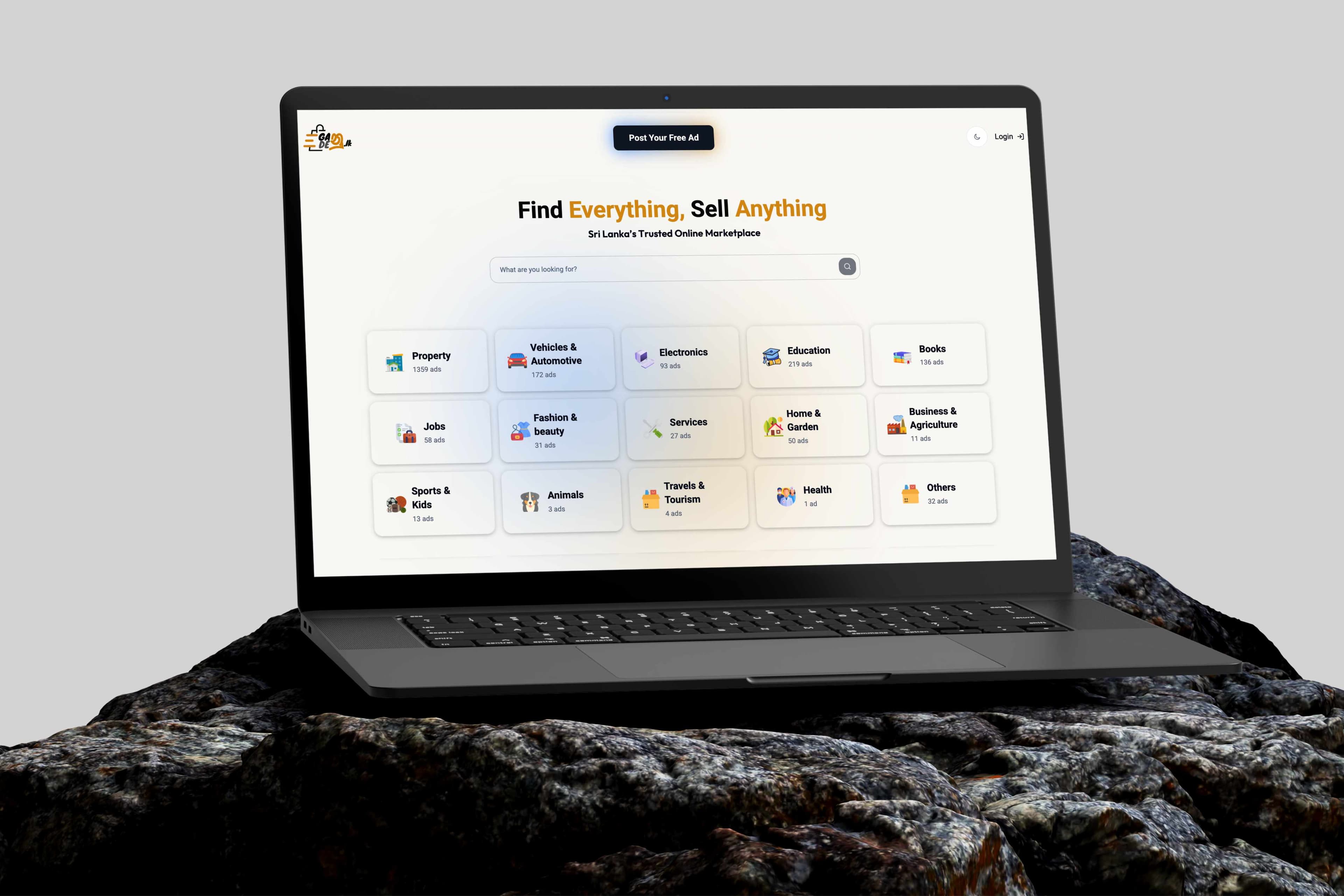 E-Ganudenu Marketplace preview
