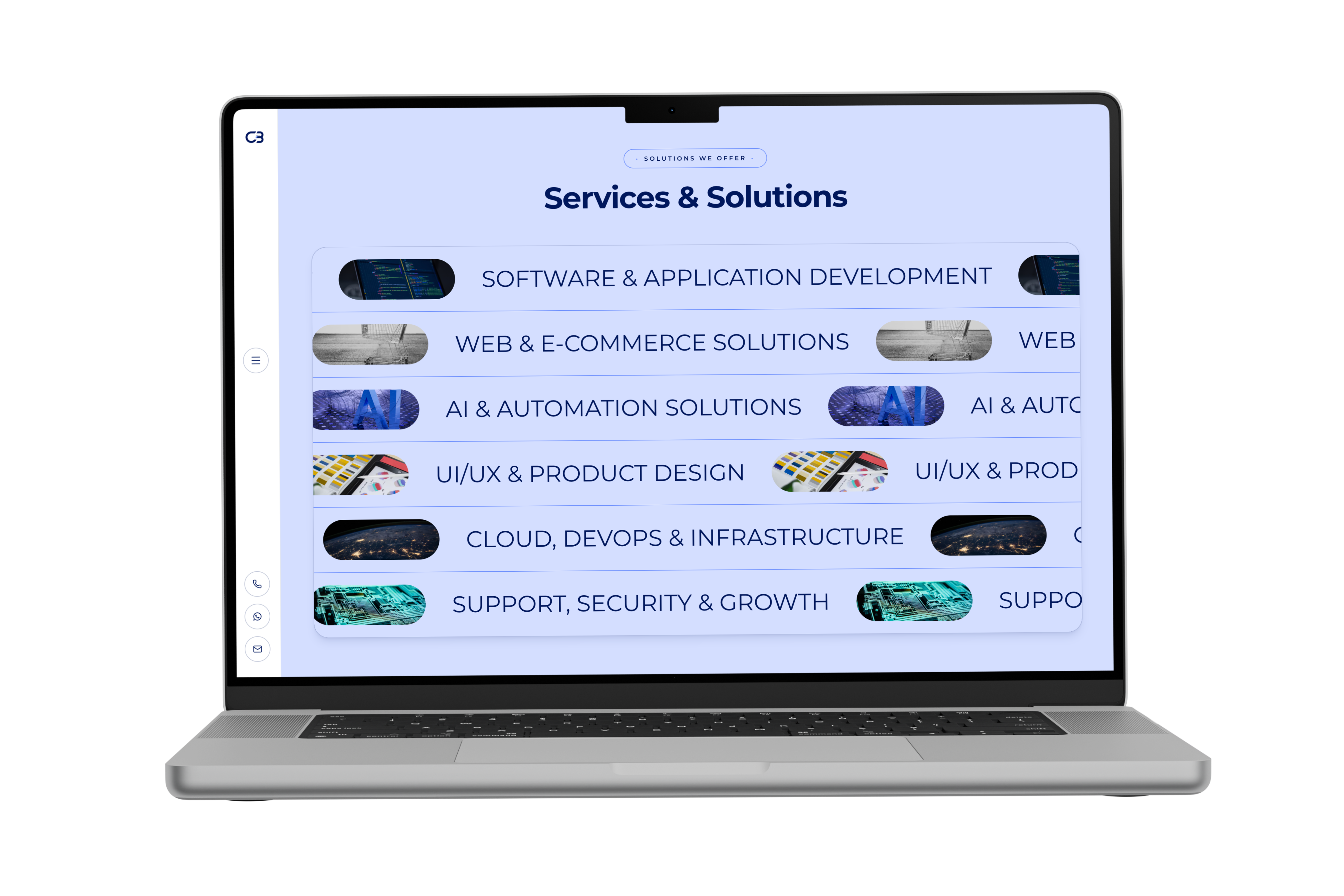 Corebaze Agency Website showcase 2